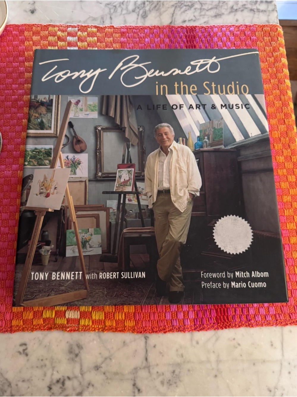 Tony Bennett in the studio book, like new
